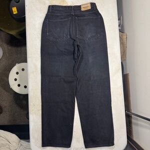 Results Baggy Black Denim Skater Jeans Men Size 32x32 Loose Fit Y2K Streetwear